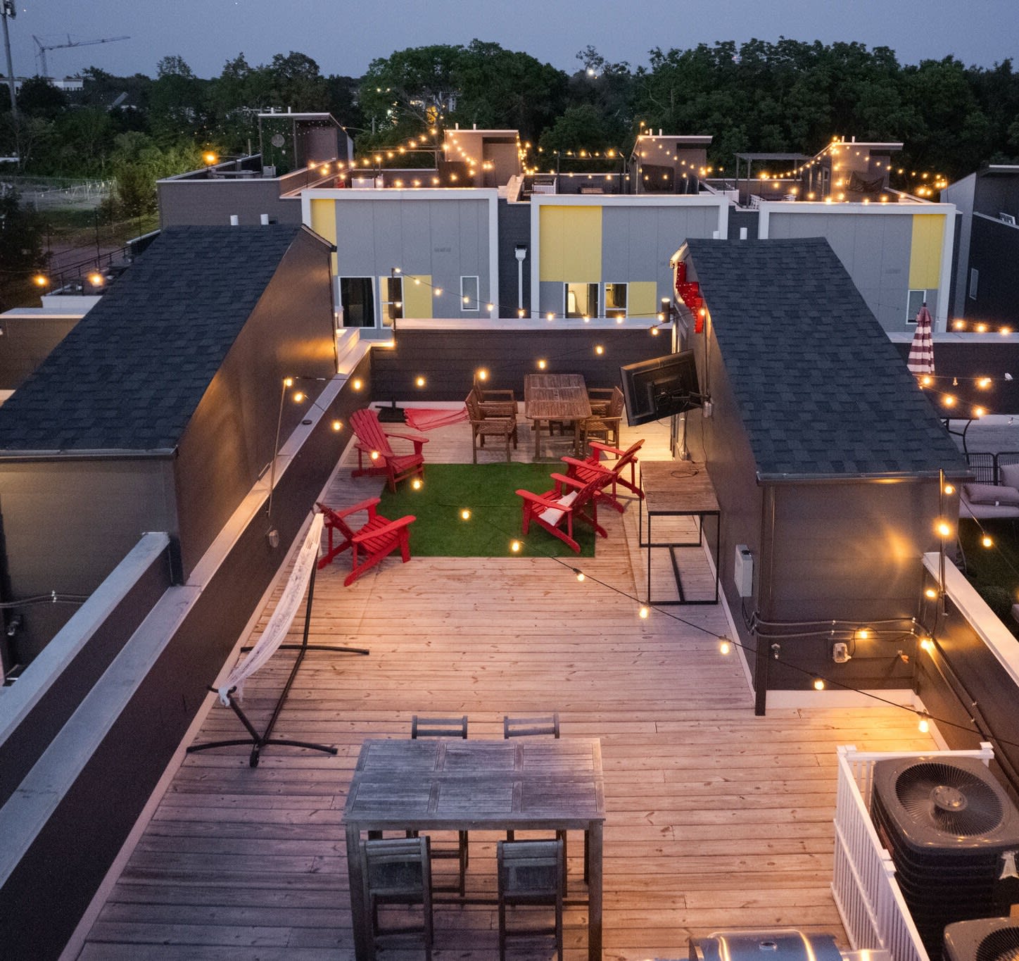 Carrie Underwood's east side rooftop game room Vector Stays
